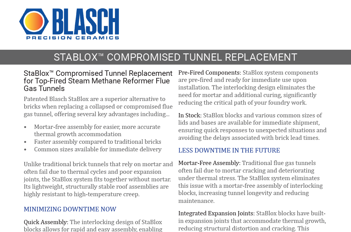 StaBlox™ Compromised Tunnel Replacement